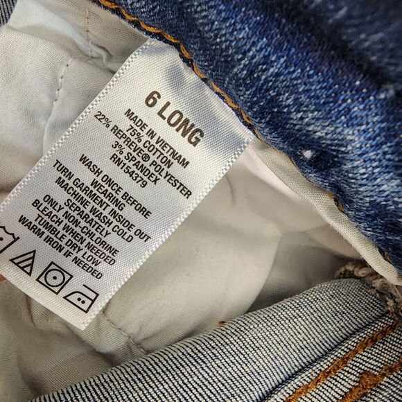 Aeropostale Aero Women's Jeggings Jeans Size 6L Blue High Rise Flex Effects NWT - Picture 8 of 9